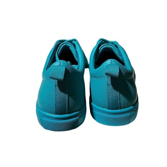 Matt And Nat Shoes Women’s 8 Blue Vegan Sneakers Aahana Teal Colorful Lace Up‎ - Picture 7 of 9